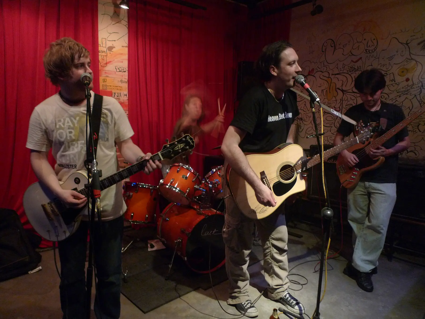 Monroe Stahr rehearsal session
